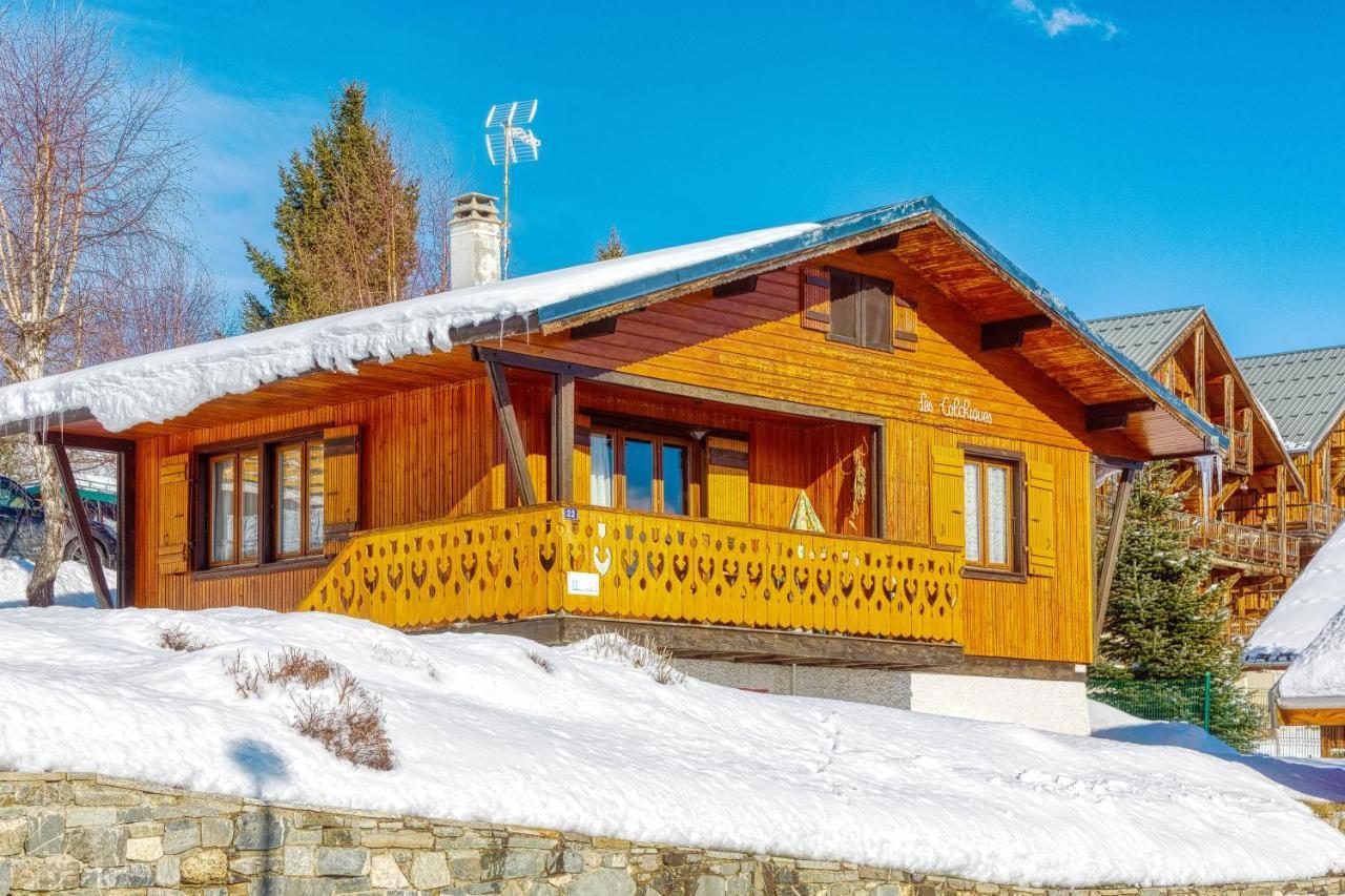 Chalet Les Colchiques Fontcouverte-la-Toussuire Esterno foto